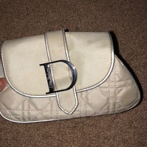 Dior mini makeup bag